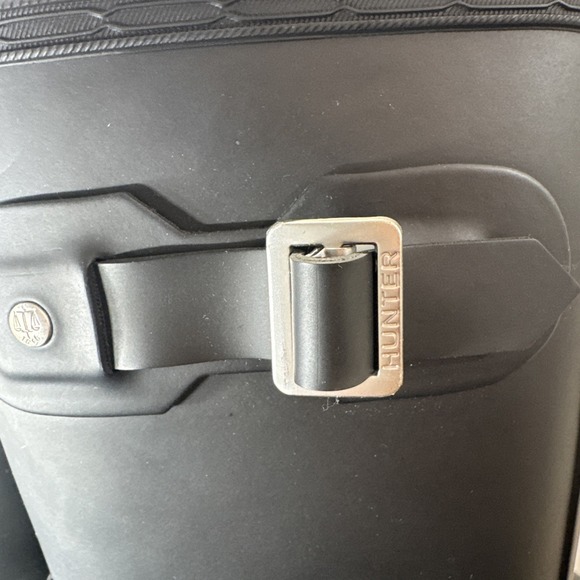 Hunter Boots Women's Size 5M Black Original Tall Rain w/box - Picture 8 of 16